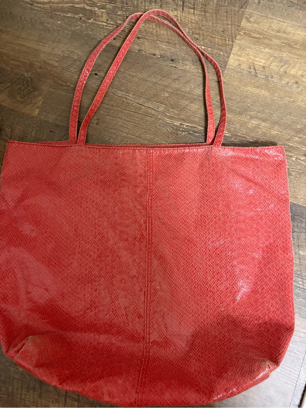 SAKS FIFTH AVE Red Women's Tote Bag - Classic Everyday Carry